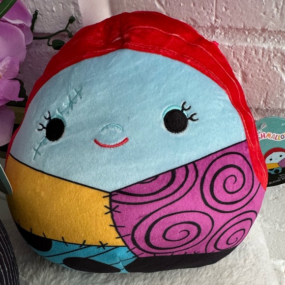 2024 Jack & Sally Skellington Nightmare Before Christmas 8" Squishmallow NWT - Picture 3 of 7